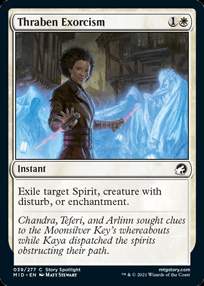 Thraben Exorcism [Innistrad: Midnight Hunt] | Dumpster Cat Games