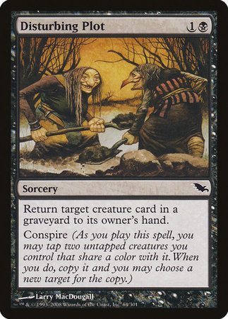 Disturbing Plot [Shadowmoor] | Dumpster Cat Games