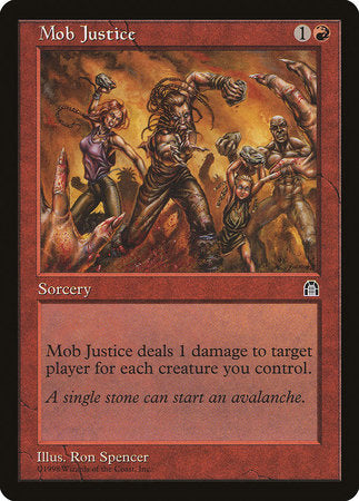 Mob Justice [Stronghold] | Dumpster Cat Games