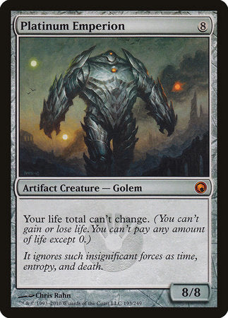 Platinum Emperion [Scars of Mirrodin] | Dumpster Cat Games