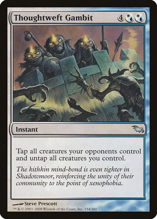 Thoughtweft Gambit [Shadowmoor] | Dumpster Cat Games
