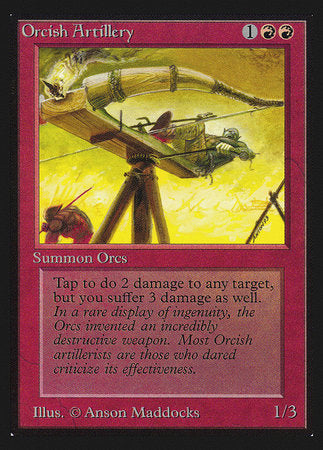 Orcish Artillery (IE) [Intl. Collectors’ Edition] | Dumpster Cat Games