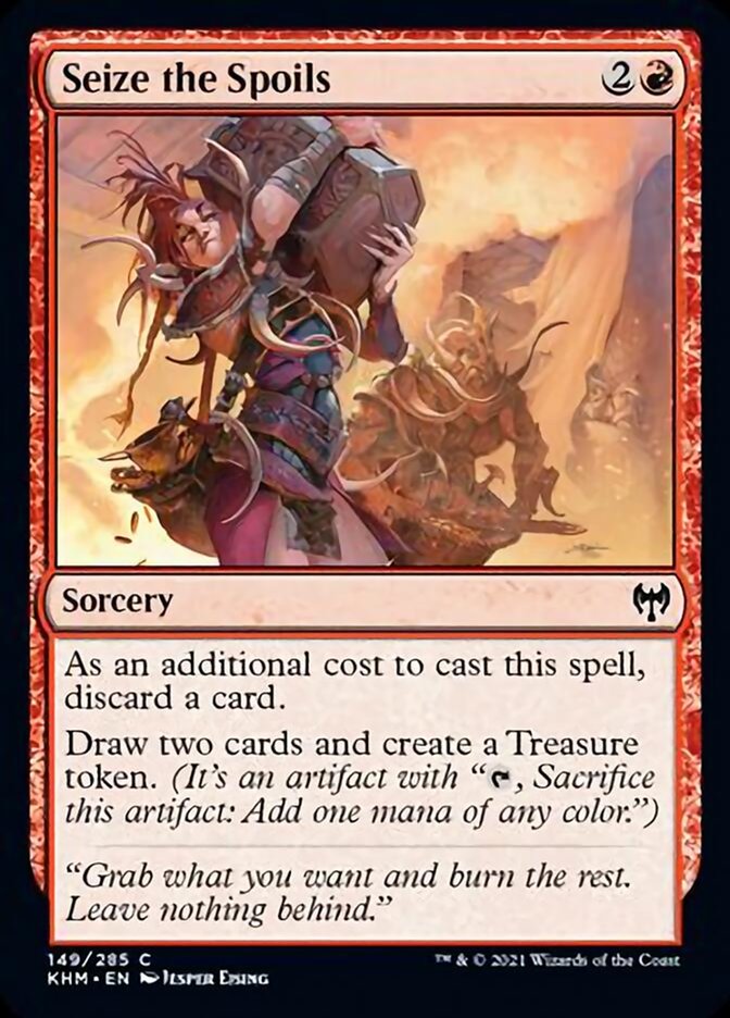 Seize the Spoils [Kaldheim] | Dumpster Cat Games