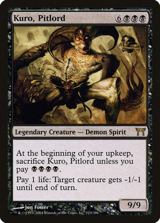 Kuro, Pitlord [Champions of Kamigawa] | Dumpster Cat Games