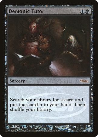 Demonic Tutor [Judge Gift Cards 2008] | Dumpster Cat Games