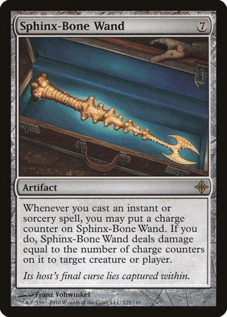 Sphinx-Bone Wand [Rise of the Eldrazi] | Dumpster Cat Games