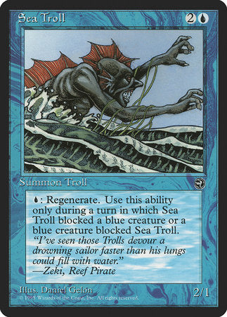 Sea Troll [Homelands] | Dumpster Cat Games