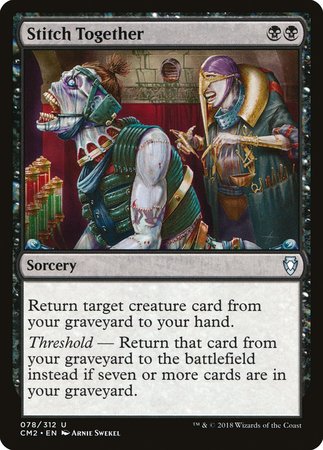 Stitch Together [Commander Anthology Volume II] | Dumpster Cat Games