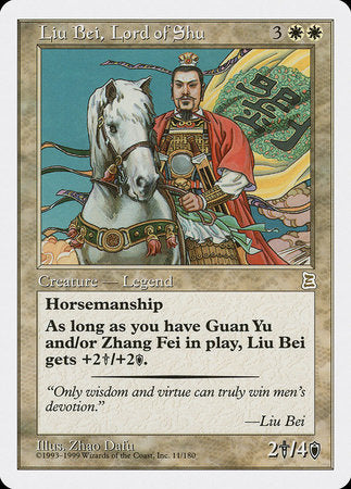 Liu Bei, Lord of Shu [Portal Three Kingdoms] | Dumpster Cat Games