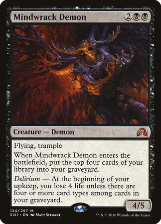 Mindwrack Demon [Shadows over Innistrad] | Dumpster Cat Games