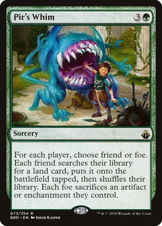 Pir's Whim [Battlebond] | Dumpster Cat Games