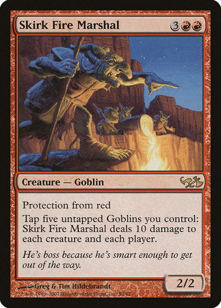 Skirk Fire Marshal [Duel Decks: Elves vs. Goblins] | Dumpster Cat Games