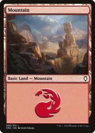 Mountain (300) [Commander Anthology Volume II] | Dumpster Cat Games