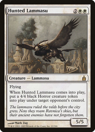 Hunted Lammasu [Ravnica: City of Guilds] | Dumpster Cat Games