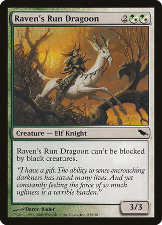 Raven's Run Dragoon [Shadowmoor] | Dumpster Cat Games