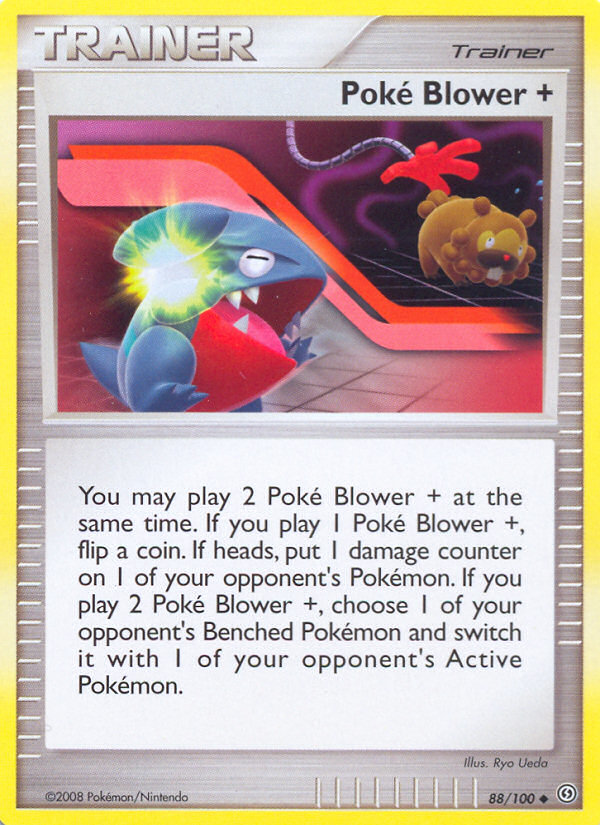 Poke Blower + (88/100) [Diamond & Pearl: Stormfront] | Dumpster Cat Games