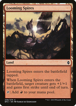 Looming Spires [Battle for Zendikar] | Dumpster Cat Games