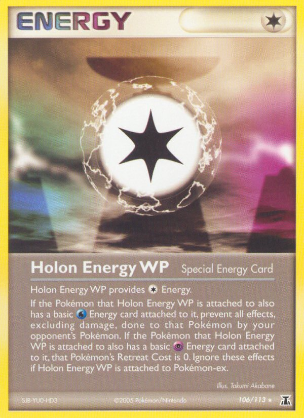 Holon Energy WP (106/113) [EX: Delta Species] | Dumpster Cat Games