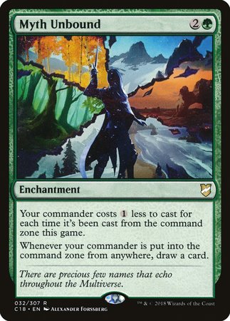Myth Unbound [Commander 2018] | Dumpster Cat Games