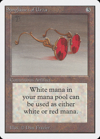 Sunglasses of Urza [Unlimited Edition] | Dumpster Cat Games