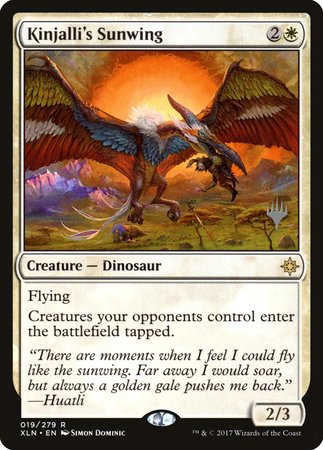 Kinjalli's Sunwing [Ixalan Promos] | Dumpster Cat Games
