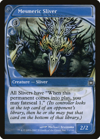 Mesmeric Sliver [Future Sight] | Dumpster Cat Games