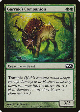 Garruk's Companion [Magic 2012] | Dumpster Cat Games