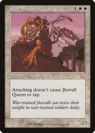 Jhovall Queen [Mercadian Masques] | Dumpster Cat Games