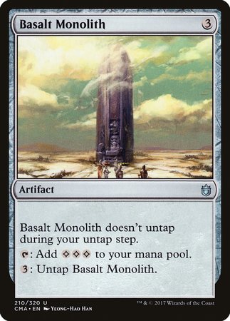 Basalt Monolith [Commander Anthology] | Dumpster Cat Games