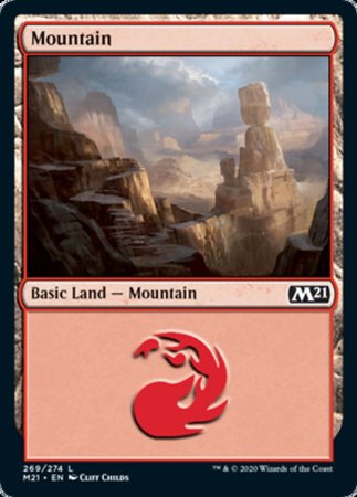 Mountain [Core Set 2021] | Dumpster Cat Games