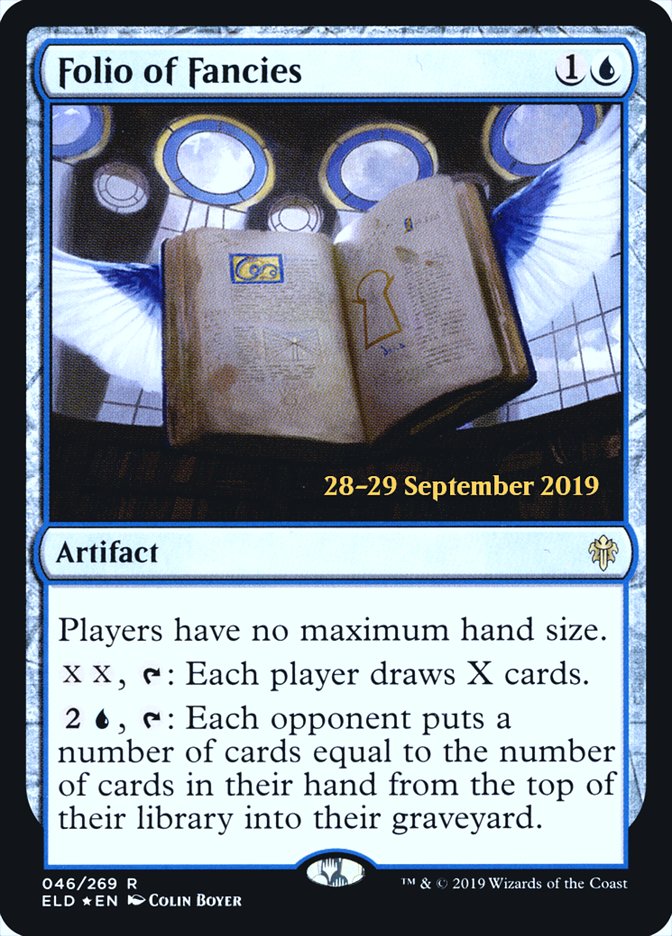 Folio of Fancies  [Throne of Eldraine Prerelease Promos] | Dumpster Cat Games