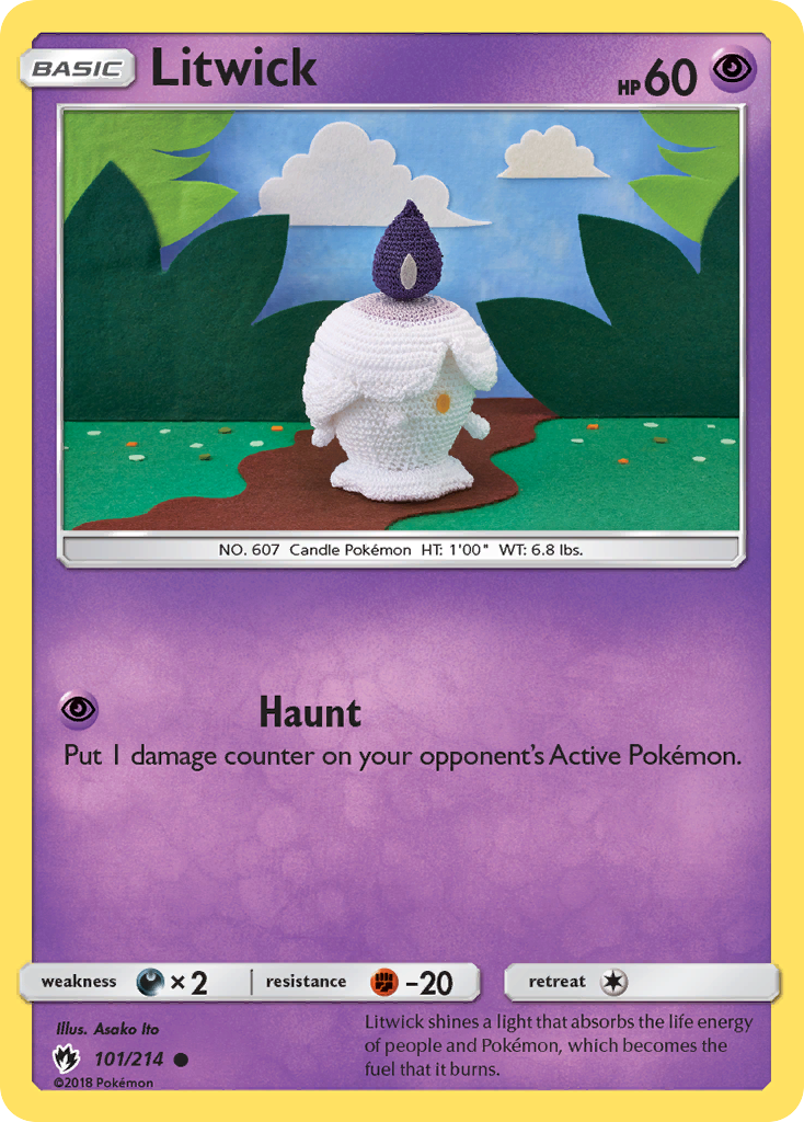 Litwick (101/214) [Sun & Moon: Lost Thunder] | Dumpster Cat Games