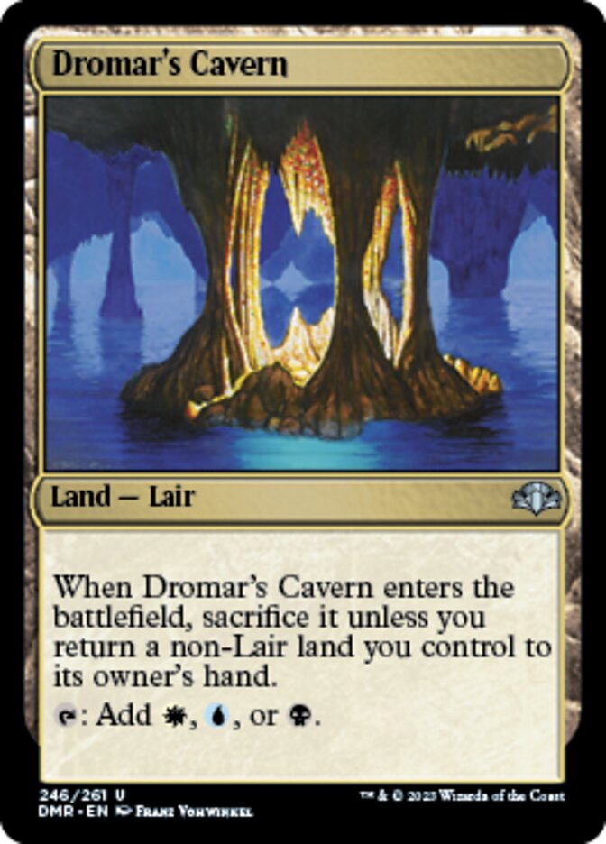 Dromar's Cavern [Dominaria Remastered] | Dumpster Cat Games