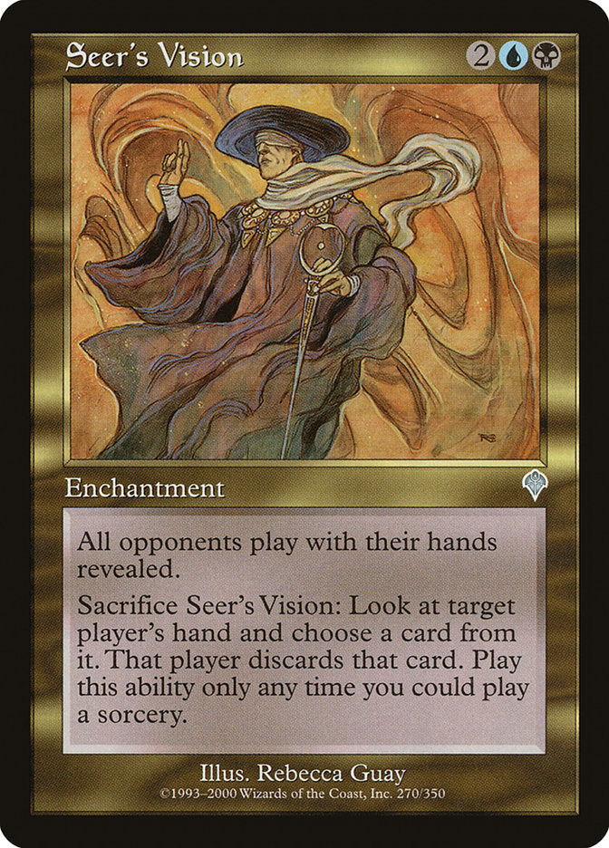 Seer's Vision [Invasion] | Dumpster Cat Games
