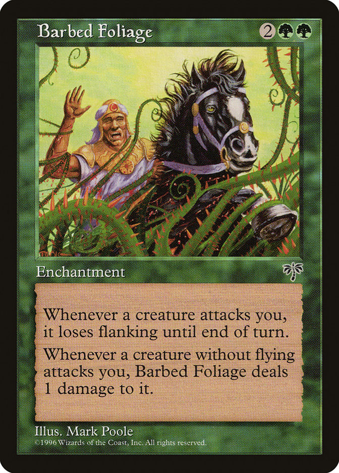 Barbed Foliage [Mirage] | Dumpster Cat Games