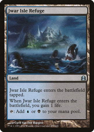Jwar Isle Refuge [Commander 2011] | Dumpster Cat Games