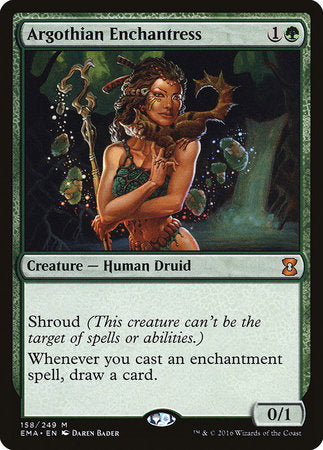 Argothian Enchantress [Eternal Masters] | Dumpster Cat Games