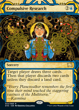 Compulsive Research (Etched Foil) [Strixhaven Mystical Archive] | Dumpster Cat Games