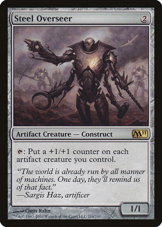 Steel Overseer [Magic 2011] | Dumpster Cat Games