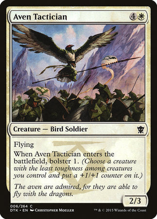 Aven Tactician [Dragons of Tarkir] | Dumpster Cat Games