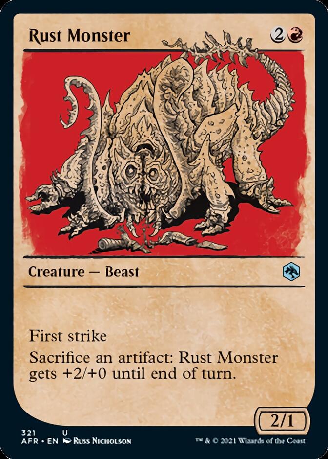 Rust Monster (Showcase) [Dungeons & Dragons: Adventures in the Forgotten Realms] | Dumpster Cat Games