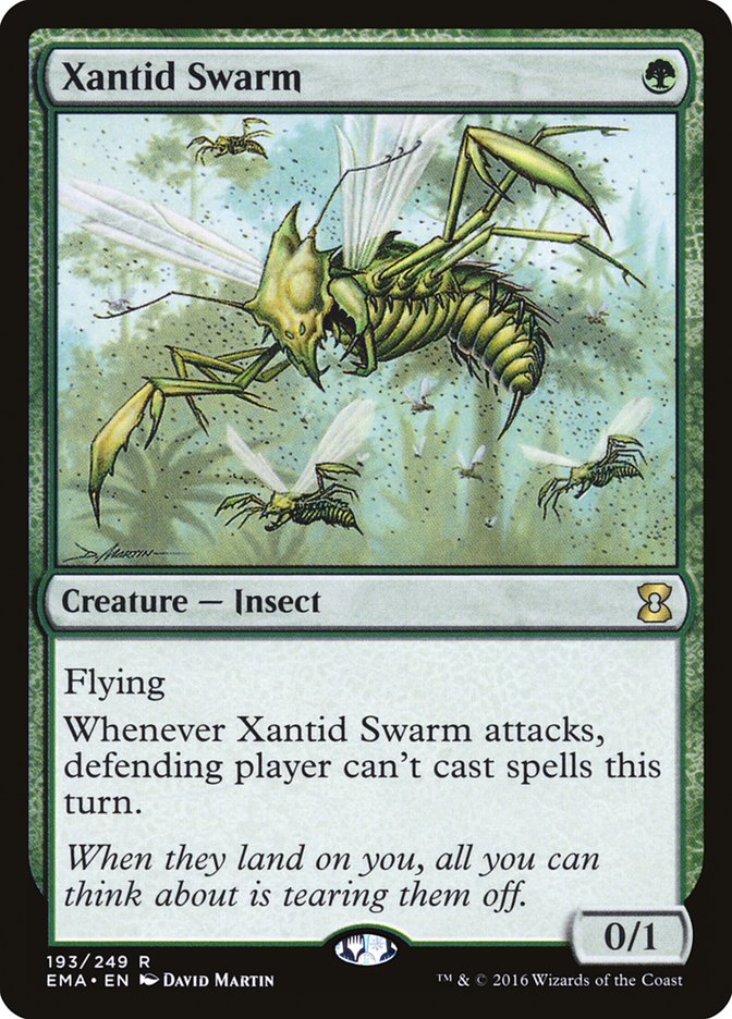 Xantid Swarm [Eternal Masters] | Dumpster Cat Games
