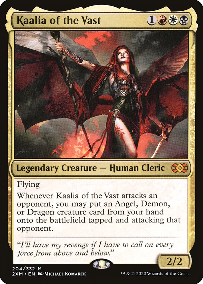 Kaalia of the Vast [Double Masters] | Dumpster Cat Games