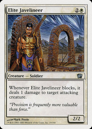 Elite Javelineer [Eighth Edition] | Dumpster Cat Games