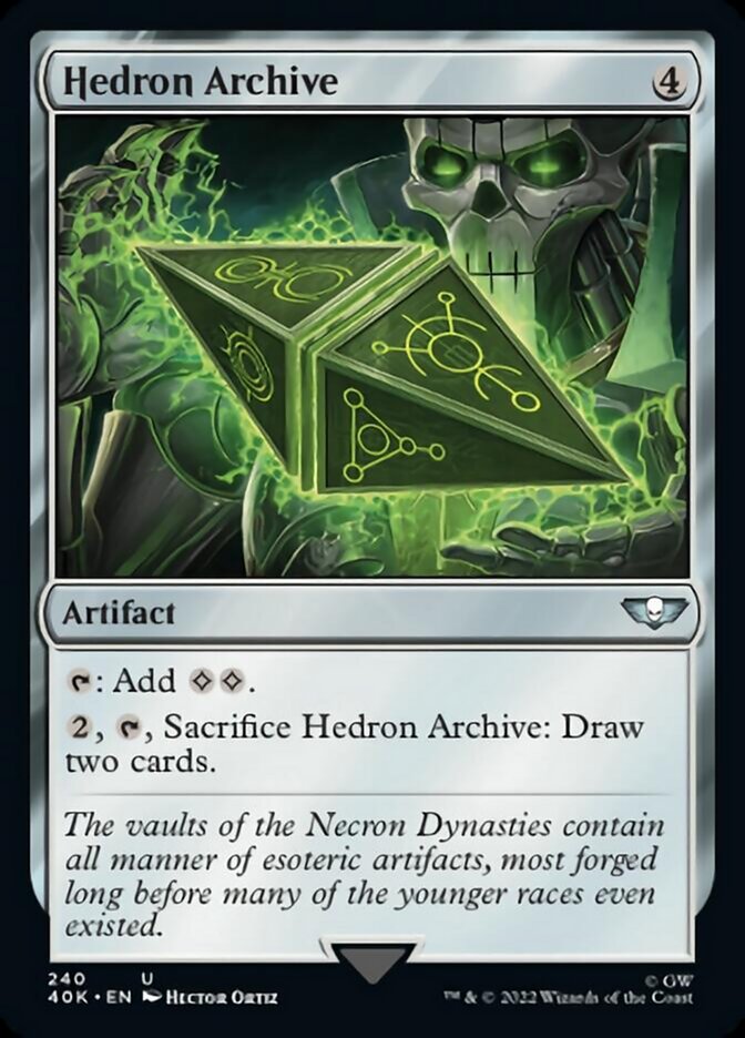 Hedron Archive [Universes Beyond: Warhammer 40,000] | Dumpster Cat Games