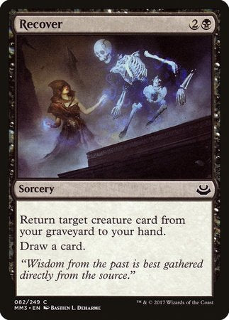 Recover [Modern Masters 2017] | Dumpster Cat Games