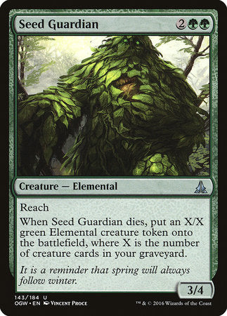 Seed Guardian [Oath of the Gatewatch] | Dumpster Cat Games