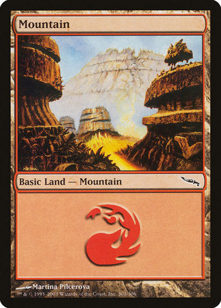 Mountain (301) [Mirrodin] | Dumpster Cat Games