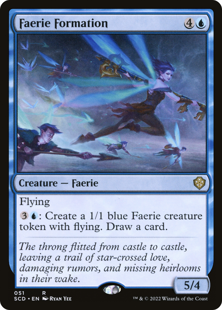 Faerie Formation [Starter Commander Decks] | Dumpster Cat Games