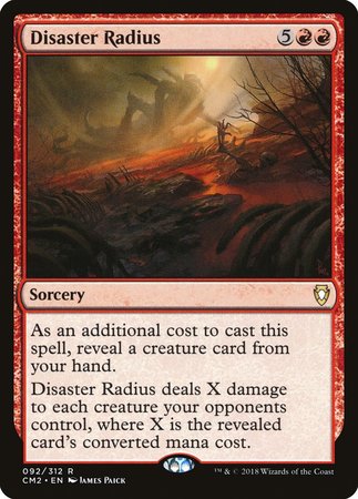 Disaster Radius [Commander Anthology Volume II] | Dumpster Cat Games